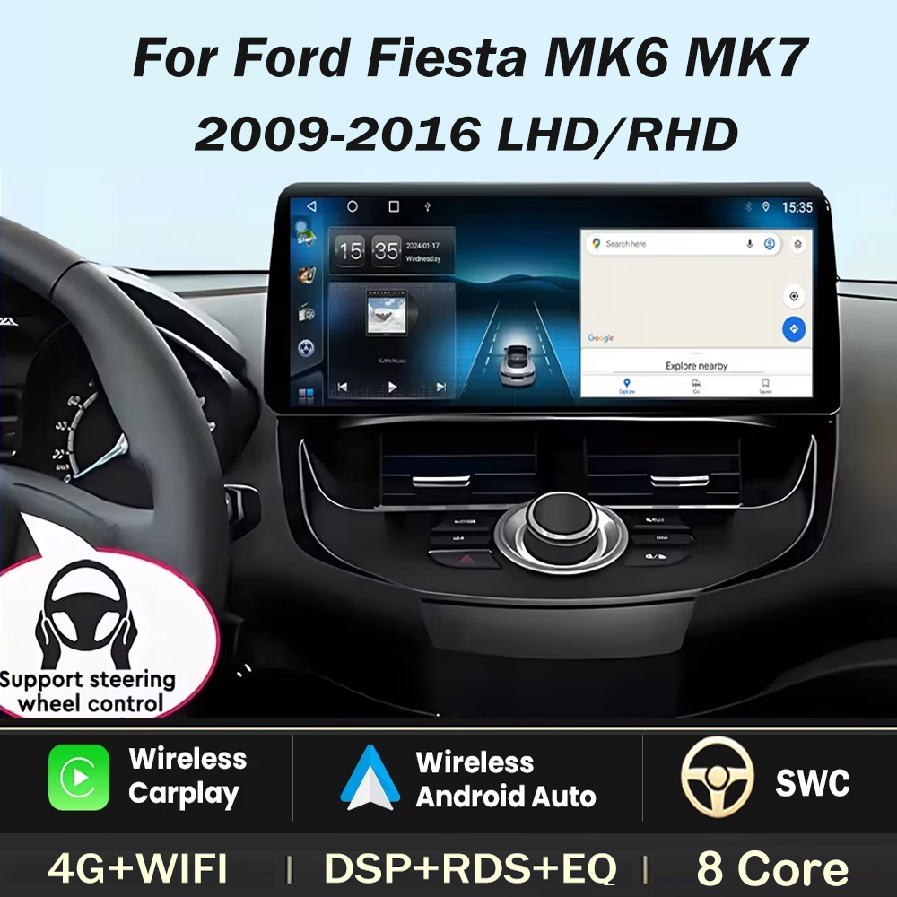 12,3 inç Ford Fiesta MK6 MK7 2 - Ddr5 8Gb incelemesi ve fiyatı