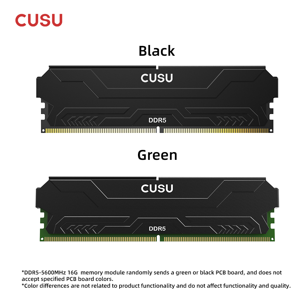 CUSU DDR5 4800MHz 5600MHz 6000 - Ddr5 16Gb 6000Mhz incelemesi ve fiyatı