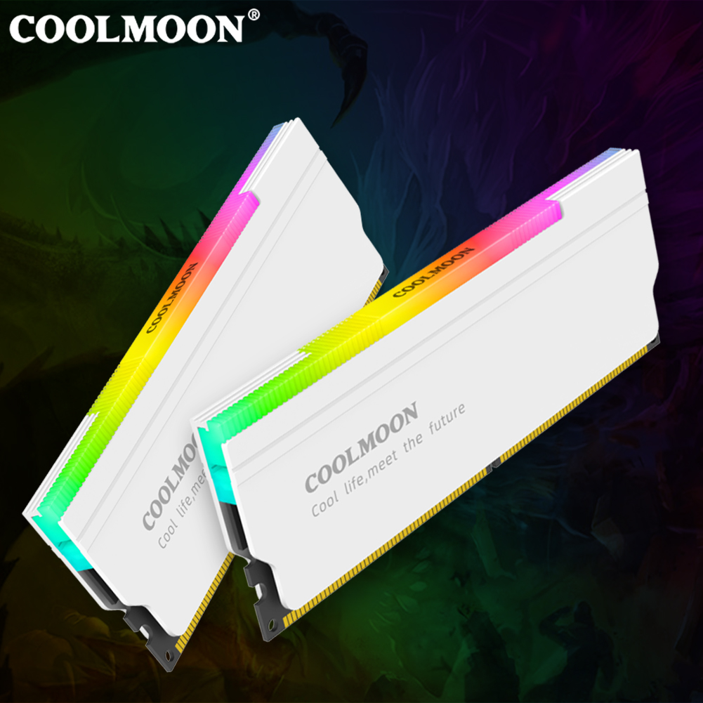 COOLMOON 5V-3PIN ARGB RAM Soğu - Ddr5 Rgb Ram incelemesi ve fiyatı